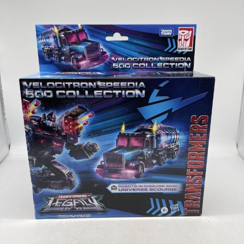 Transformers Legacy Velocitron Speedia 500 Scourge Brand New