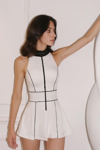 WISKII Future Playground Dress | Ivory / M