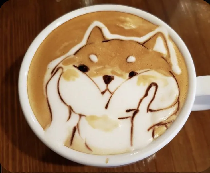 Huge Coffee! ૮꒰ ˶• ༝ •˶꒱ა ♡