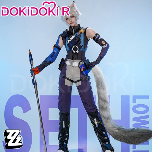 【Size S-2XL】DokiDoki-R Game Zenless Zone Zero Cosplay Seth Lowell Costume ZZZ | M-Order Processing Time Refer to Description Page
