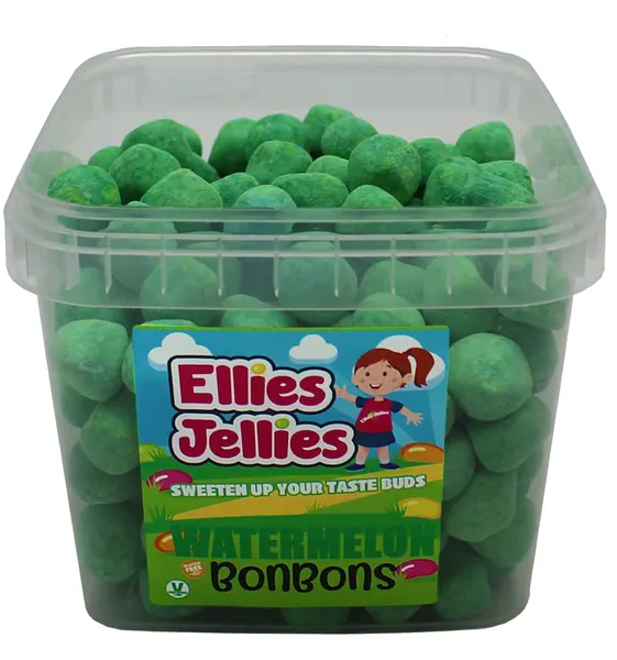 Ellies Jellies® Watermelon Bonbons 830g Square Tub