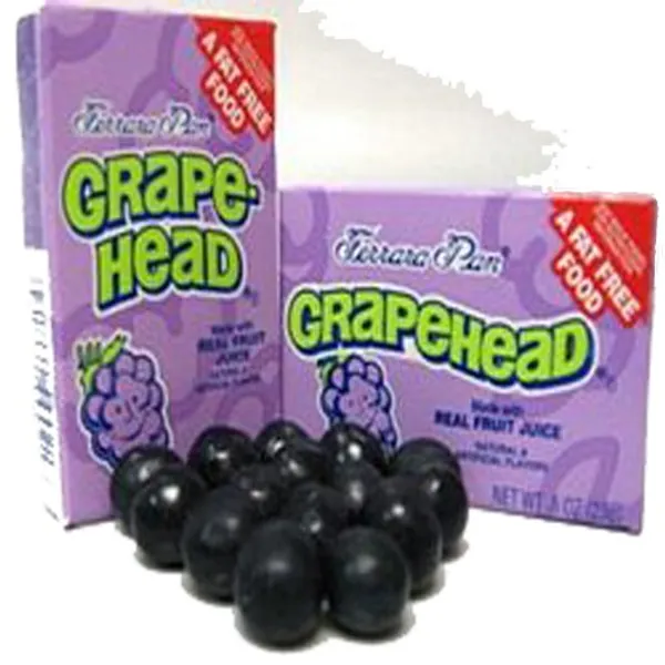 Grapehead American Candies 26g x 3 Packs