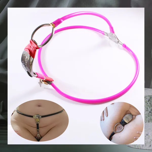 Cable Female Chastity Belt with Plug DIY KIT