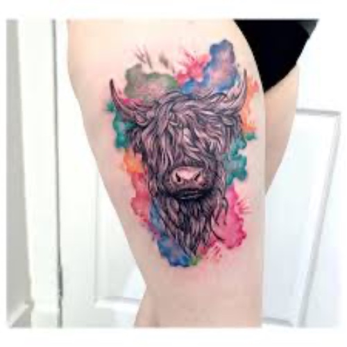 Cow Tattoo