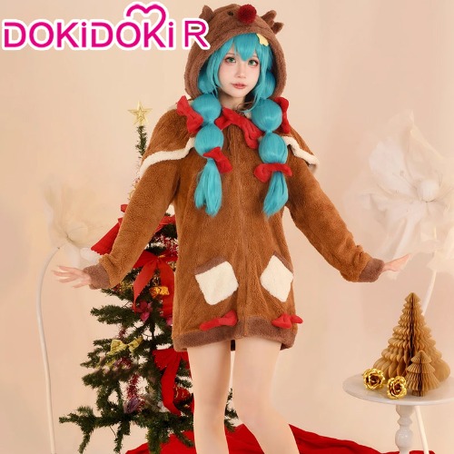 【In Stock】DokiDoki-R Cosplay Costume Reindeer Dress Christmas | S