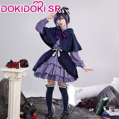 DokiDoki-SR Anime Love, Chunibyo & Other Delusions! Cosplay Takanashi Rikka Costume Date | S-PRESALE