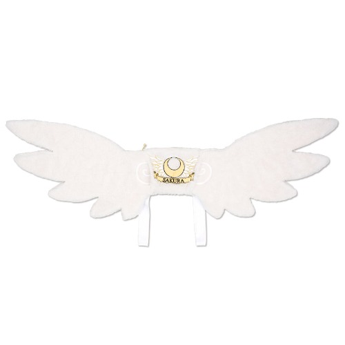 DokiDoki Anime Card Captor Sakura Cosplay Thunder Card Kinomoto Sakura Wing Backpack Cardcaptor Sakura | One Size