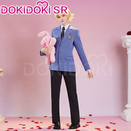 DokiDoki-SR Anime Cosplay Costume Uniform Purple | Costume Only-M-Order Processing Time Refer to Description Page
