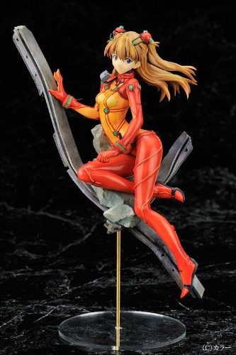 Evangelion: 2.0 You Can (Not) Advance Shikinami Asuka Langrey Test Plug Suit Ver.  Figure/Doll Collectible


