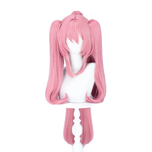 【Manga Ver Ready For Ship】DokiDoki  Anime Seraph Of The End Cosplay Krul Tepes Cosplay Wig / Headwear Long Pink Wig Halloween | Anime Ver Wig Only-Order Processing Time Refer to Description Page