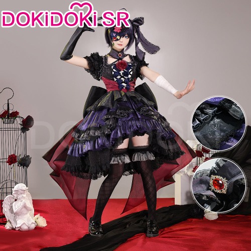DokiDoki-SR Anime Love, Chunibyo & Other Delusions! Cosplay Takanashi Costume Gown | Costume Only S-PRESALE