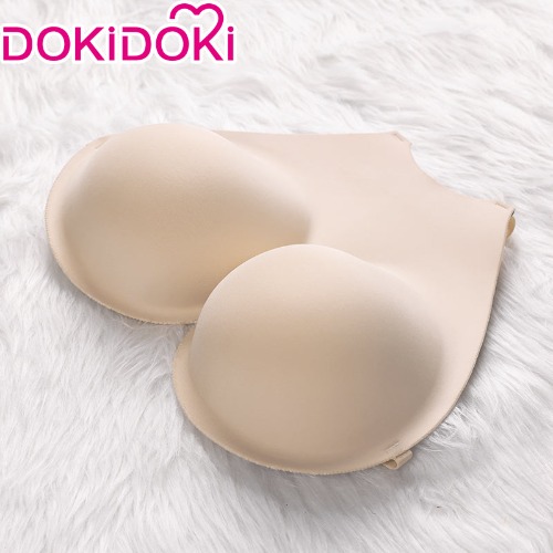 【Ready For Ship】Dokidoki Anime Game Cosplay Accessories Fake Boobs False Breast Forms Crossdresser Realistic  Boobs  Adhesive Bra | Fake Boobs / F Cup