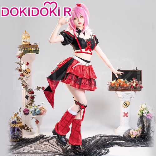 DokiDoki-R Anime Shugo Chara! Cosplay Hinamori Amu Costume Devil Doujin Halloween | S-PRESALE