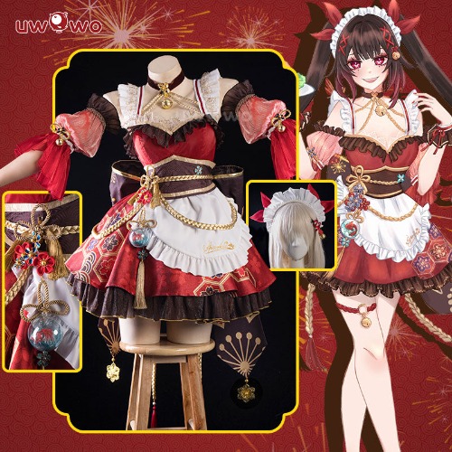 【Pre-sale】Uwowo Game Honkai Star Rail Sparkle Maid Cosplay Costume - S