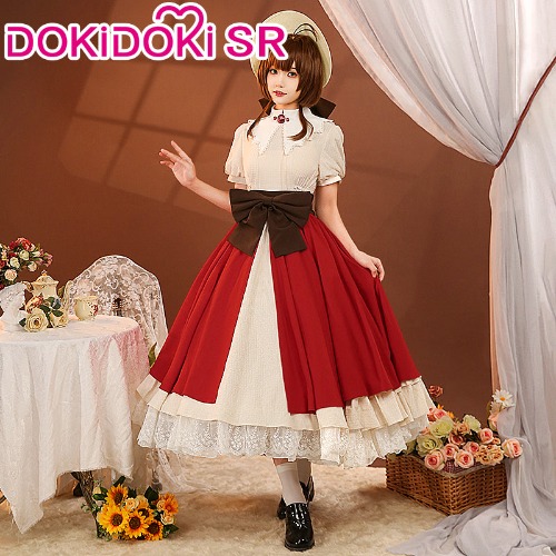 【In Stock】DokiDoki-SR Anime Card Captor Sakura Cosplay Kinomoto Sakura Costume Great Grandfather's gift Grandpa Cardcaptor Sakura | M