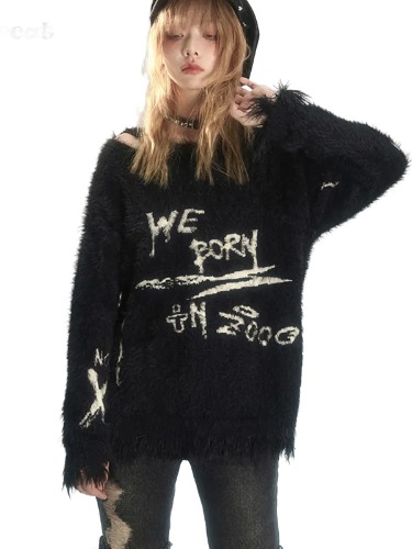 'Next Gen' Mohair Knit Sweater | M