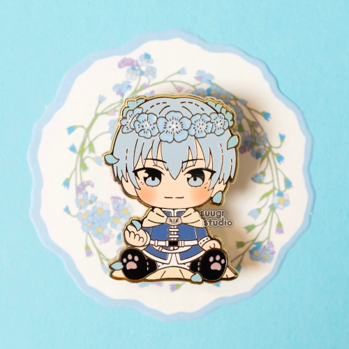 Frieren Himmel Fern Stark Plush Hard Enamel Pin - Himmel / [A Grade] / Locking Clasp