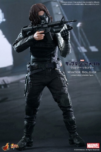 Movie Masterpiece 1/6 Scale Fully Poseable Figure "Captain America / The Winter Soldier" Winter Soldier　 - Pre Owned