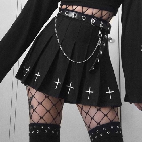 Black Mini Skirt | S