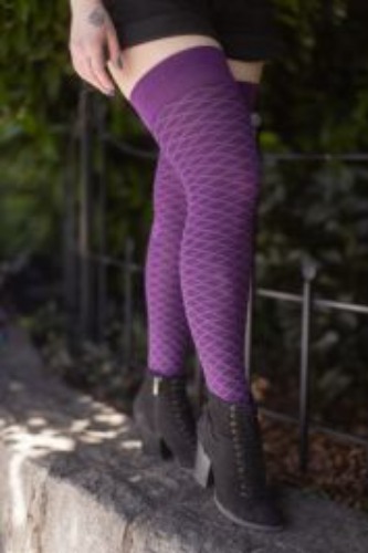 Oops! Extraordinarily Longer Organic Diamond Wave Thigh High Tube