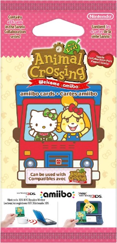  Animal Crossing  Sanrio - Amiibo 6 Card 