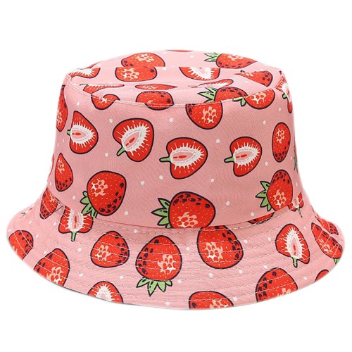 Strawberry Bucket Hat 