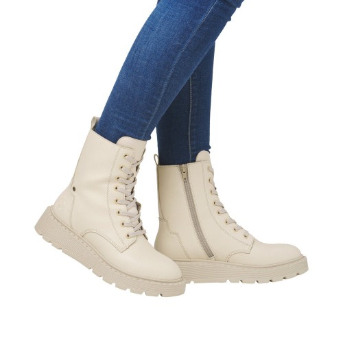 Ghete Dama Piele Naturala Rieker RIEK 70401 | Bej / 40...might look perfect this winter