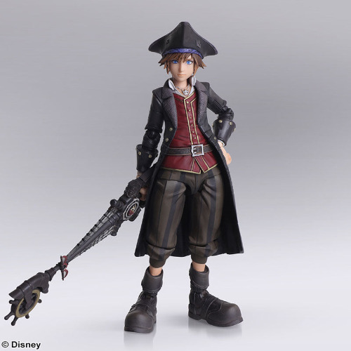 Kingdom Hearts III - Sora - Bring Arts - Pirates of Caribbean ver. (Square Enix) - Pre Owned
