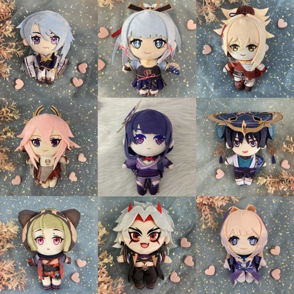 Inazuma Genshin Plushie Genshin Impact Plush Dolls Genshin Gifts