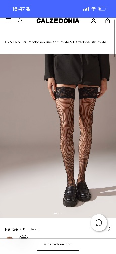 Stay Up Strümpfe aus Kleinem Netz