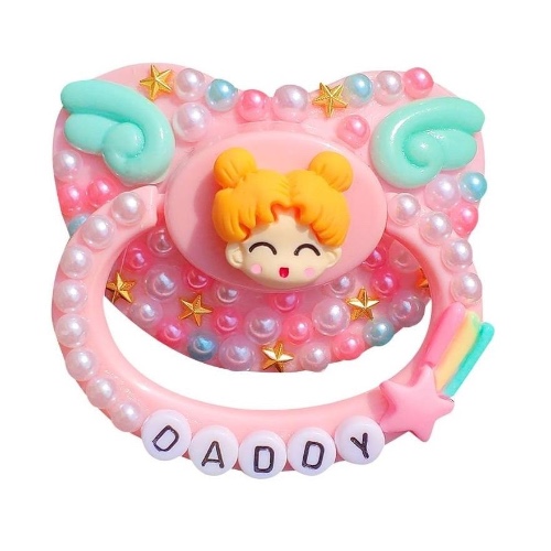 Anime Daddy Deco Pacifier | Default Title