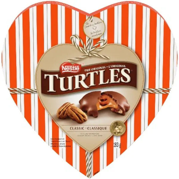 NESTLÉ Turtles Classic Recipe Valentine's Heart Gift Box 183 g