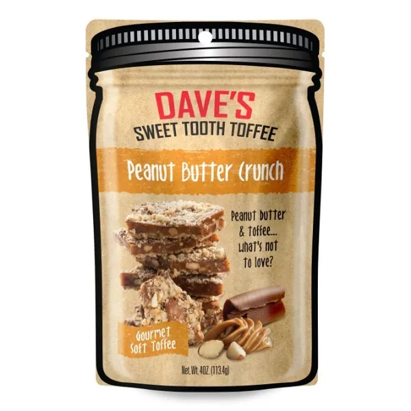 Peanut Butter Crunch Toffee by Dave's Sweet Tooth Toffee