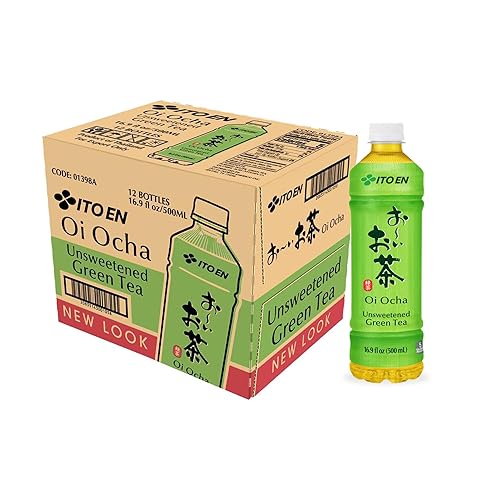 Ito En Tea Oi Ocha Green Tea, Unsweetened, 16.9 Ounce (Pack of 12) - Green Tea - 16.9 Ounce (Pack of 12)
