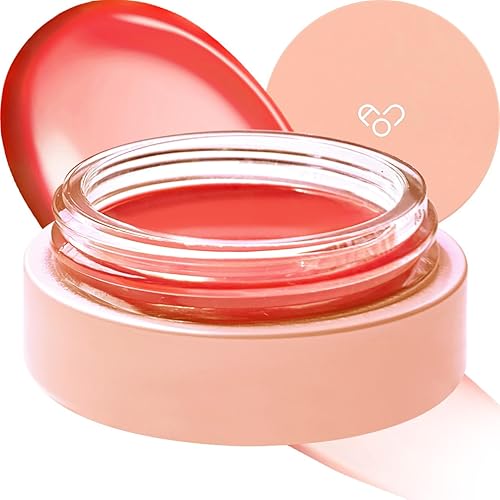 AOU GLOWY TINT BALM Tinted Lip Balm with Natural Gloss Instant Hydration for Chapped Lips 0.12Oz (02 Persimmon Balm) - 02 Persimmon Balm