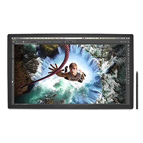 Wacom Cintiq Pro 27 Creative Pen Display (4K Graphic Drawing Monitor with 8192 Pen Pressure and 99% Adobe RGB (DTH271K0A), Black - 27 inch touch - Monitor