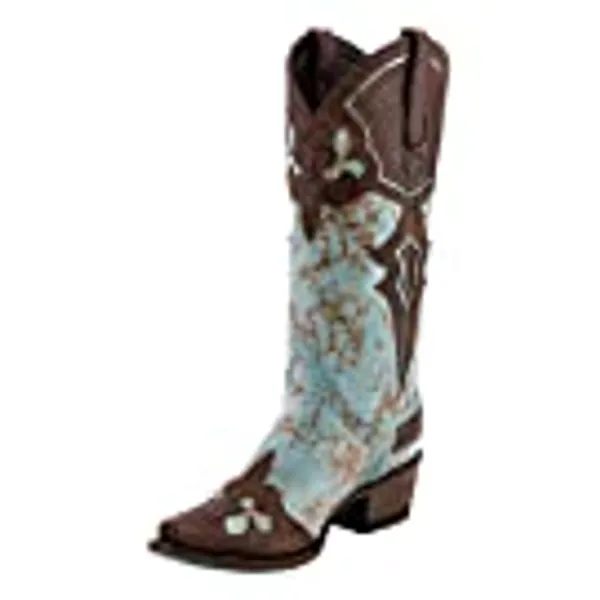 Lane LB0338C Masquerade Boots in Turquoise