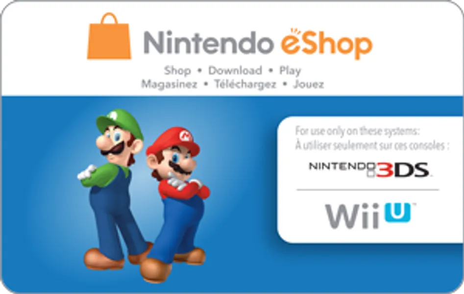 Nintendo eShop CA$20 Gift Card
