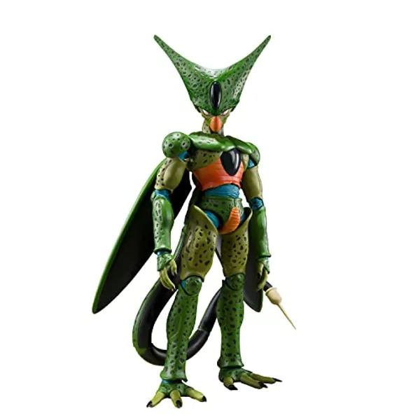 TAMASHII NATIONS - Dragon Ball Z - Cell First Form, Bandai Spirits S.H.Figuarts Action Figure