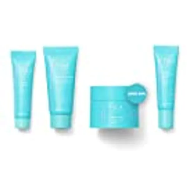 TULA Skin Care Your Best Skin at Every Age Level 2 Firming & Smoothing Discovery Kit | Wrinkle Treatment, Face Moisturizer, Eye Serum and Overnight Repair Treatment and Travel Bag, Anti-Aging