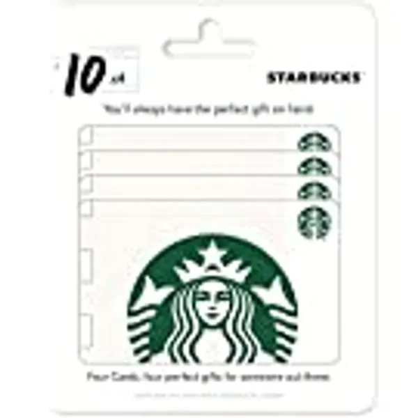 Starbucks Gift Cards, Multipack of 4