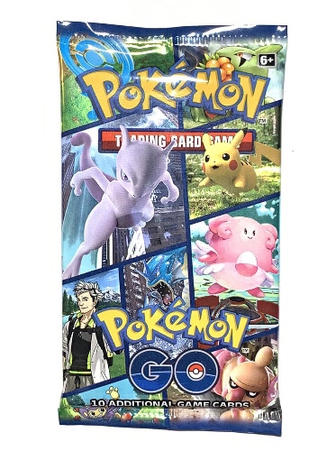 Pokemon Go Sealed Single Booster Pack - English (10 Cards) - 