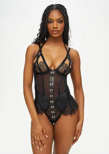 Exuberant Crotchless Teddy | Ann Summers