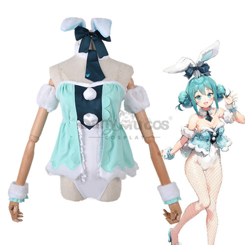 Vocaloid Hatsune Miku Cosplay BiCute Bunnies Miku Cosplay Costume - L