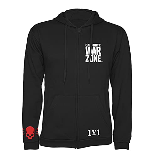 Call of Duty: Warzone Zipper Hoodie "Winner Takes All" Black Size M - M