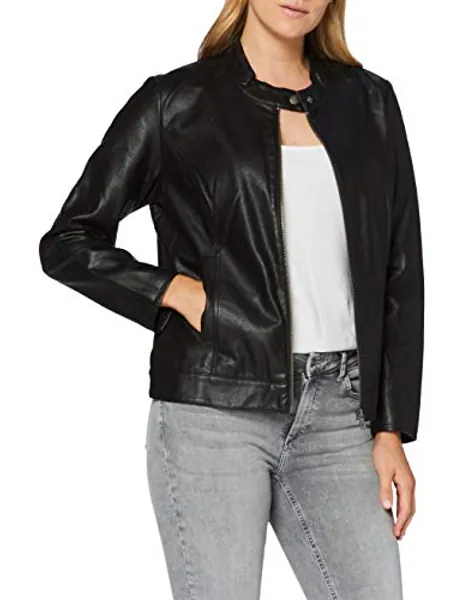 ONLY Carmakoma Robber Faux Leather Jacket