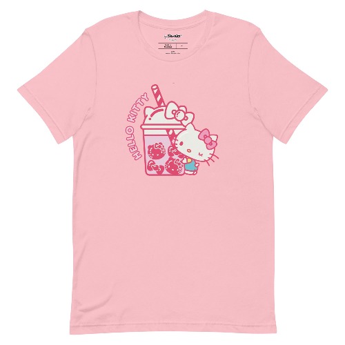 Hello Kitty Bubble Tea Tee - Pink / XL