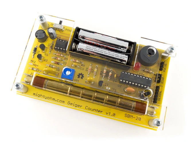 MightyOhm Geiger Counter kit