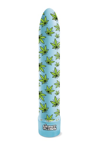 Stoner Vibes Weed Vibrator in Blue Dream | Default Title
