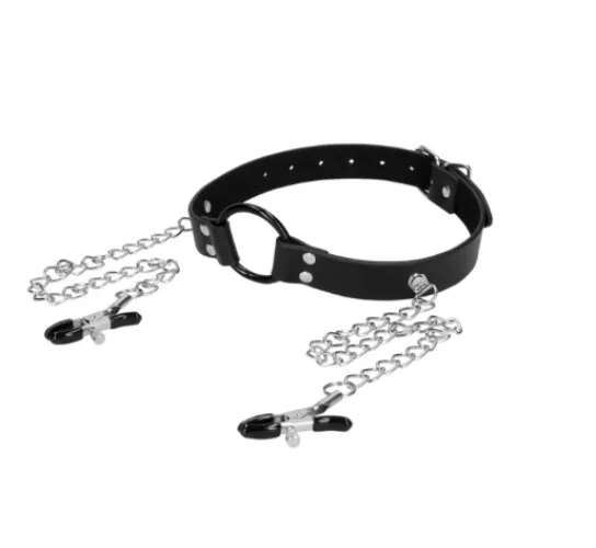 O-Ring Gag with Clamps 
